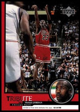 30 Michael Jordan (Final shot defeats the Jazz 6-14-98)